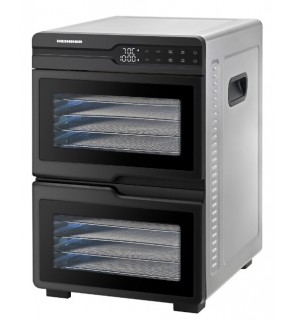 Deshidrator fructe si legume Heinner DualDry Pro HFD-KDDB1200BKSS