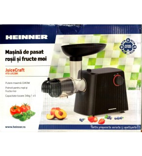 Masina de pasat rosii Heinner HTG-LK13BK